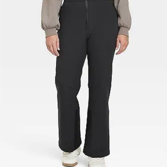 Women's Slim Snowsport Pants - All in Motion Black Size Large - Picture 2 of 5